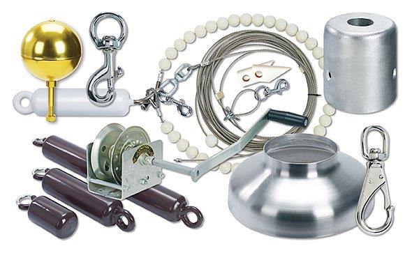Flag and Flagpole Trucks Accessories parts
