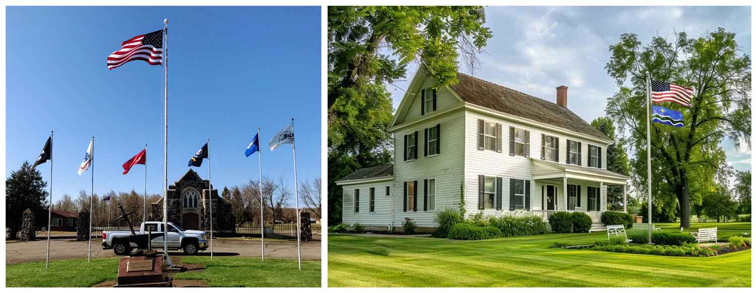 commercial flagpoles duluth mn residential flags twin ports